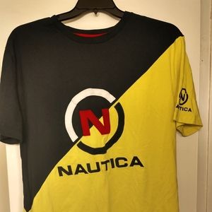 Nautica, size L, tee shirt, cotton, worn once